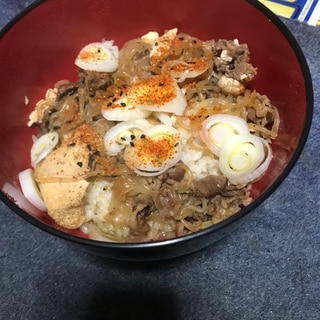 すき焼き丼